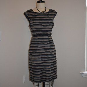 Connected Apparel Cap Sleeve Dress